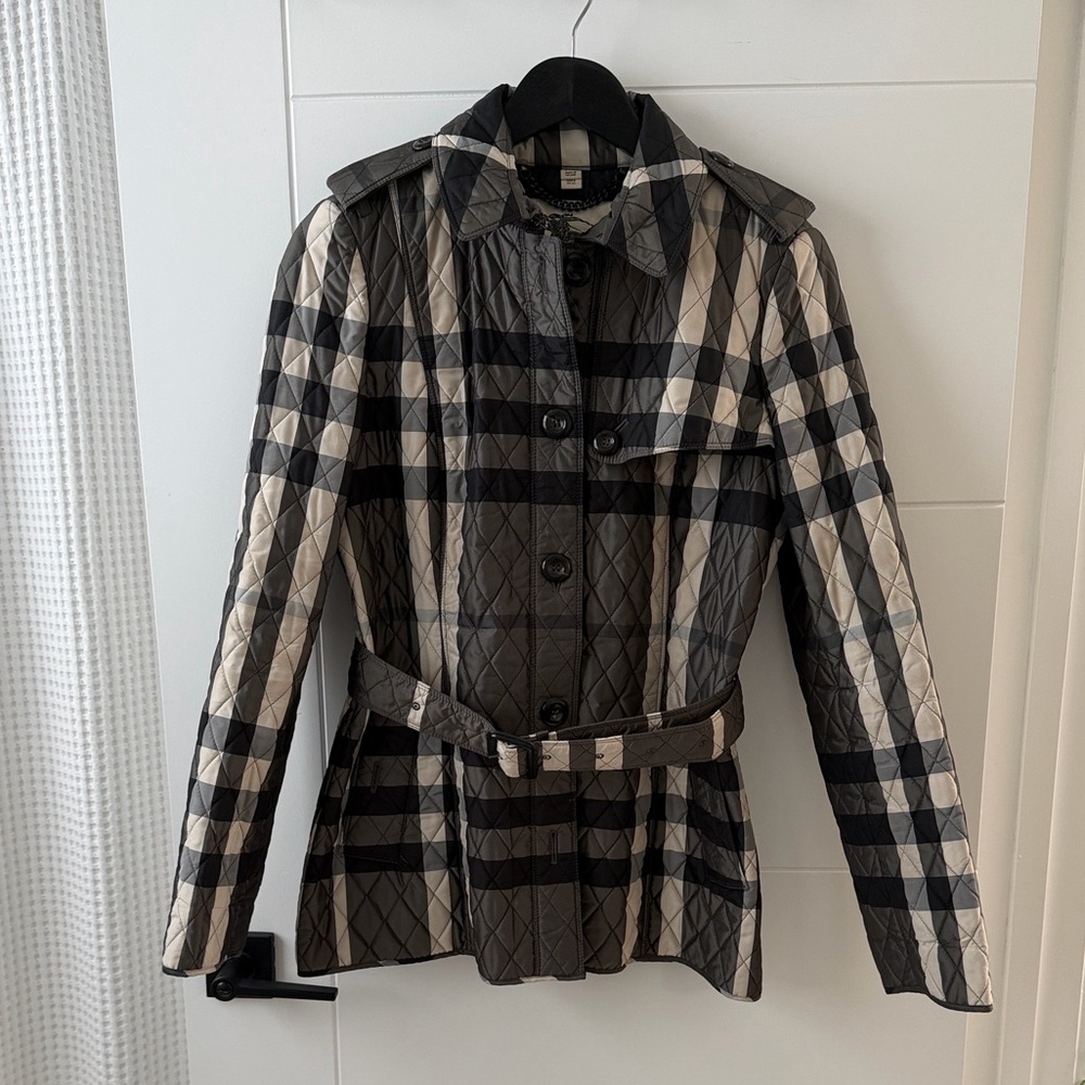 Burberry Quilted Trench Coat